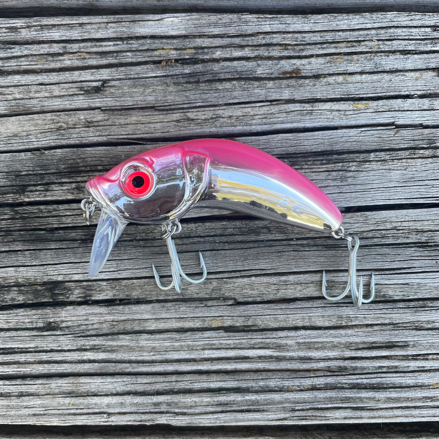 3" Wakebait Pink Chrome