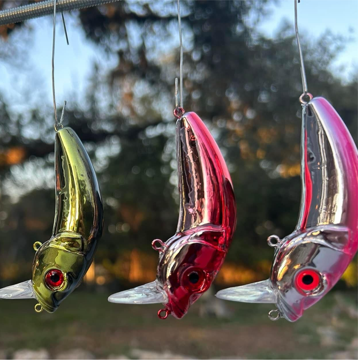 3" Wakebait Pink Chrome