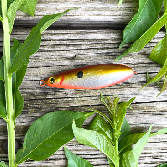 Weedless Orange Spoon