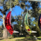 3" Wakebait Ruby Chrome