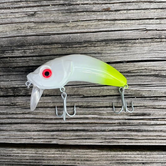 3" Wakebait Chartreuse Tail